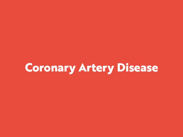 Coronary Artery Disease
