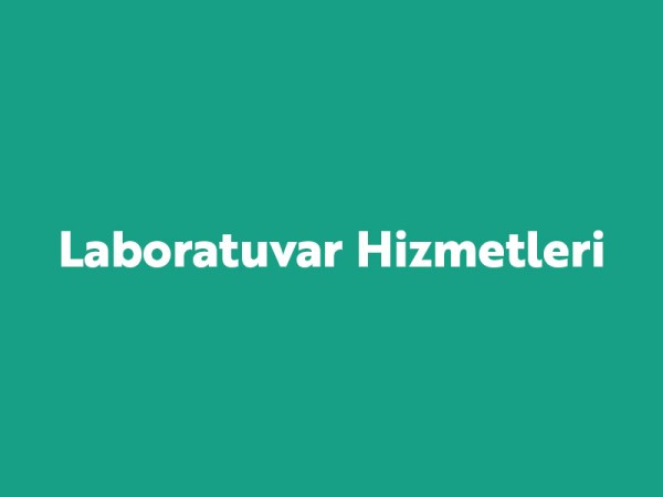 Laboratuvar Hizmetleri