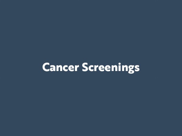 Cancer Screenings
