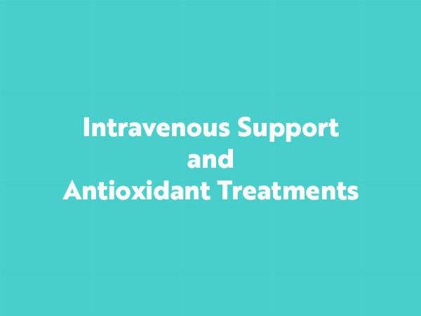 Intravenous Support and Antioxidant Treatments